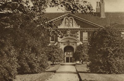 Morden College, Blackheath, gesticht in 1695 door de filantroop Sir John Morden als een thuis voor arme kooplieden door English Photographer